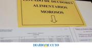 Registro de Deudores Alimentarios de San Juan: en dos meses se incorporaron casi 20 sanjuaninos y superan las 550 personas