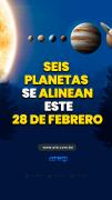 Seis planetas se alinean este 28 de febrero