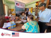 Estados Unidos destina 30 mil dólares a 281 familias damnificadas por las inundaciones en El Torno