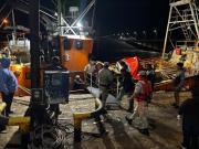 Un buque pesquero se hundió en el Golfo San Matías y un avión partió de urgencia desde Chubut en búsqueda del maquinista que está desaparecido