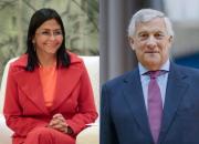 Delcy Rodríguez conversa por el teléfono con el canciller italiano: ¿Qué punto aclararon?