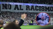 Tenemos que dejar de ser tan tontos: Expulsan a hincha del Real Madrid que hizo saludo nazi en partido de Champions