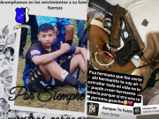 La despedida “tumbera” para el adolescente de 14 años