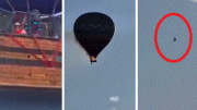 (Video) Tragedia en Brasil: se incendia globo aerostático en pleno vuelo y muere una familia entera