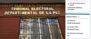 Tras denuncias de personas que aparecen registradas como militantes sin consentimiento, TED La Paz presentará el caso a la Fiscalía