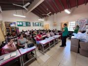 Comunidad educativa participa en la socialización de la estrategia escuela saludable