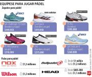 Zapatillas especializadas y su propia pala, así debe armarse para iniciar a jugar pádel