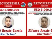 Tras la caída de “El Mencho”, EE.UU. ofrece US$ 10 millones por dos hermanos del Cártel de Sinaloa: quiénes son “La Rana” y “Aquiles”