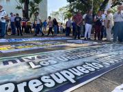Jubilados se sumaron a la jornada de protesta nacional por salarios dignos