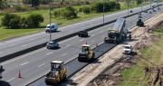 Avanzan las obras para el cuarto carril en la Autopista La Plata-Buenos Aires