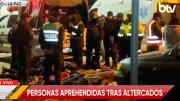 Aprehenden a 15 personas por disturbios en la zona del accidente aéreo en El Alto