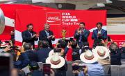 El trofeo de la Copa Mundial de Fútbol 2026 llegó a México (+Fotos)