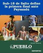 Sub-18 de Salto define la primera final ante Paysandú ‣ Marcelo Galarza