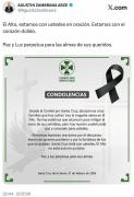 Vicepresidente del Comité Pro Santa Cruz sobre accidente aéreo: “El Alto, estamos con ustedes”