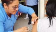 Vacunación contra el dengue en La Candelaria