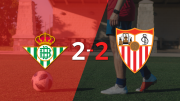 LaLiga EA Sports: Betis y Sevilla firman tablas 2-2 en el Derbi de Sevilla