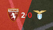 Serie A: Lazio cayó derrotada ante Torino por 2-0