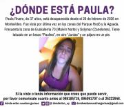 Buscan a mujer de 37 años desaparecida desde el 26 de febrero en Montevideo