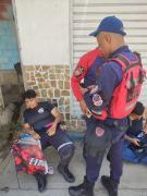 Funcionaria de PC resultó lesionada en accidente de moto