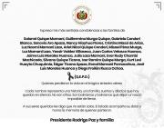 Presidente Paz expresa condolencias a familias de los 22 fallecidos en accidente aéreo