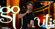 Ni Kaminski se atrevió a tanto: la tallita de Diego Urrutia en su rutina del Festival de Comedia