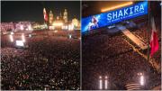 VIRAL: Shakira supera 400.000 asistentes en Zócalo y cierra su gira por México con nuevo récord