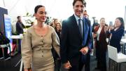 Katy Perry acompaña a Justin Trudeau en Davos