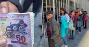 “No quieren recibir la serie B”: personas se quejan y hacen fila en el Banco Central de Bolivia para cambiar sus billetes