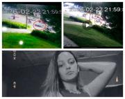 Las imágenes del accidente de Alejandra que muestra cómo terminó aplastada por una moto