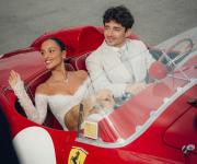 Charles Leclerc se casa con Alexandra Meeilux antes del inicio de la temporada de la F1