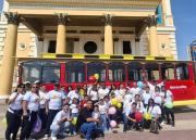 Niños oncológicos celebraron su sanidad con paseo en Tranvía
