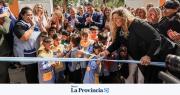 Orrego inauguró la ENI N° 81, una escuela ecoamigable en Ullum