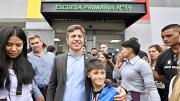 Kicillof defendió la función del Estado como garante la de educación