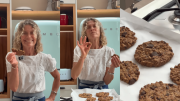 Cookies veganas de avena y sin lactosa: la receta saludable y facilísima de Maru Botana