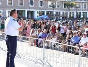 Vibrante Y Emotivo Concierto De La Big Band De La FACH Cautivó A Iquique En La Plaza Prat