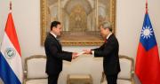 Nuevo embajador de Taiwán se presenta ante el canciller nacional