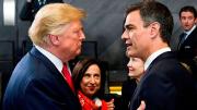 Donald Trump amenaza con cortar todo el comercio con España por bases militares