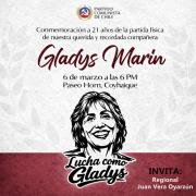 PC convoca a conmemorar el legado de Gladys Marín en Aysén y a defender avances sociales