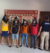 Policía detiene a tres presuntos delincuentes vinculados a homicidios y robos en el Este