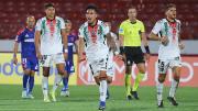 Frenético y polémico desenlace: Mira los goles con que Palestino eliminó a la U de la Copa Sudamericana