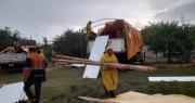 Asisten a familias del Bañado afectadas por el temporal