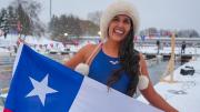 Bárbara Hernández ganó dos medallas para Chile en el Mundial de Natación de Aguas Gélidas