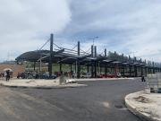 Plaza de Izamba alcanza 95% de avance 