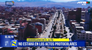 Paz se ausenta del aniversario de El Alto por viaje a EE.UU. en busca de inversiones para Bolivia