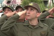 Nahuel Gallo presente en el izado de la bandera nacional: fue distinguido con un reconocimiento de Gendarmería