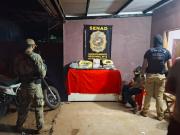 Canindeyú: Senad desarticula foco de microtráfico y decomisa cocaína, marihuana y cera