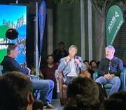 Ariel Ortega y Rolando Schiavi, invitados de lujo en la previa de la Corrida de Cipolletti