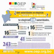 Potosí elige 318 autoridades en las Elecciones Subnacionales 2026