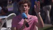Piloto políglota: Franco Colapinto saludó a sus fans coreanos en su propio idioma