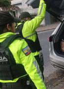 Madrugada de controles terminó con daño a vehículo